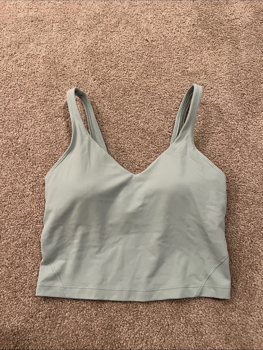 Lululemon align tank top (older version) silver blue